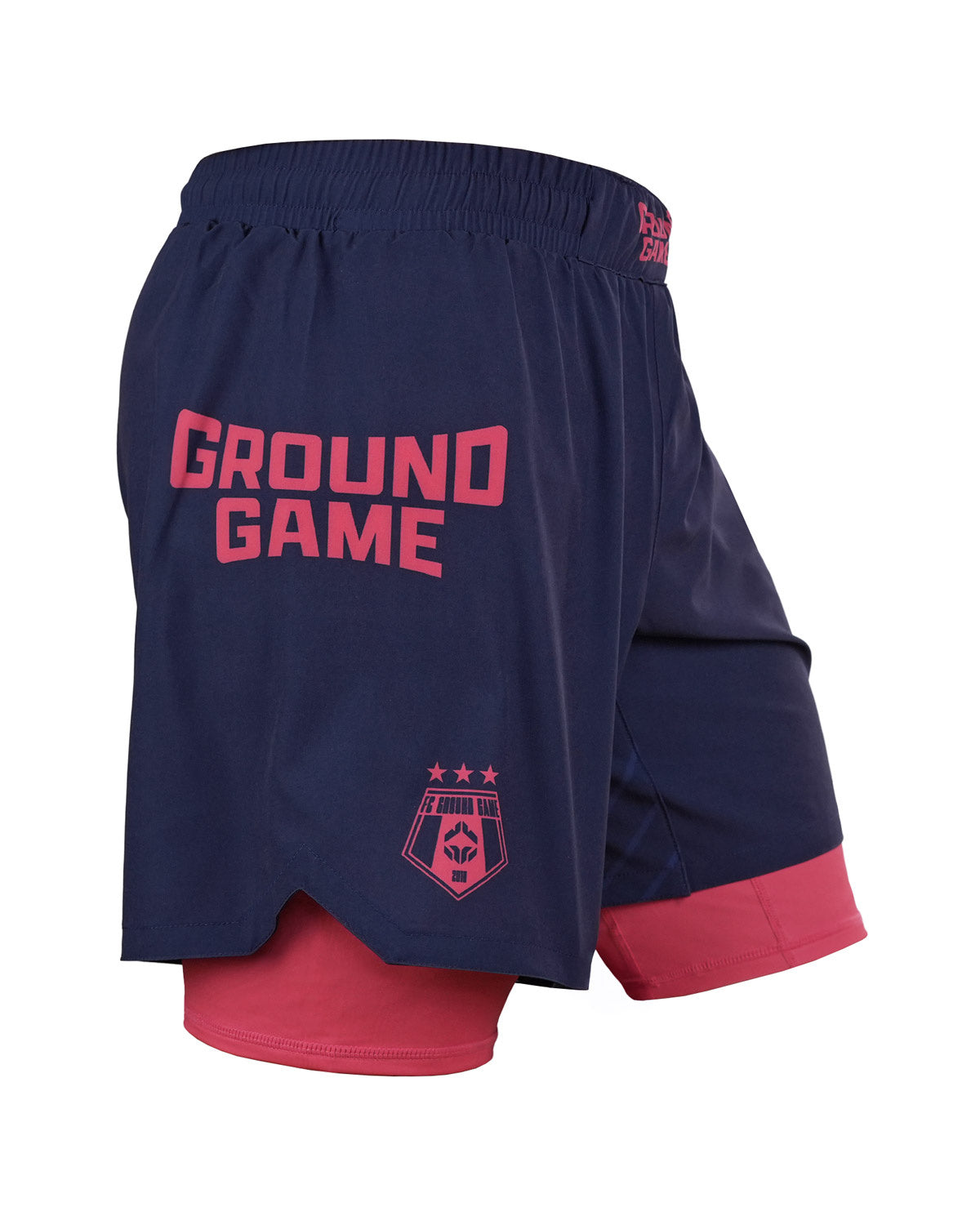 2-in-1-Trainingsshorts FC Armbar (Marineblau)