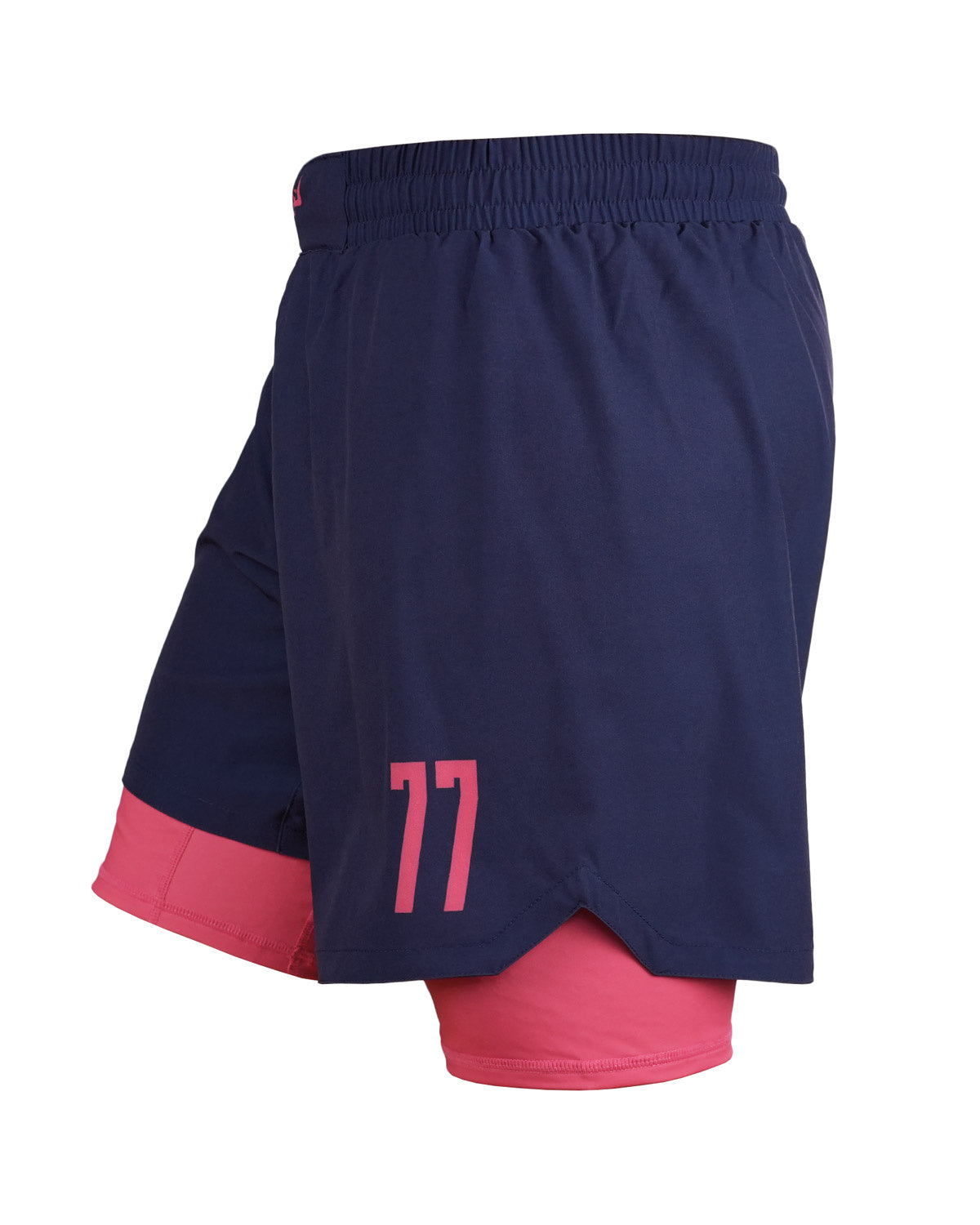 2-in-1-Trainingsshorts FC Armbar (Marineblau)