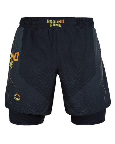 2-in-1-Trainingsshorts Gold 2.0