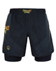 2-in-1-Trainingsshorts Gold 2.0