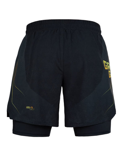 2-in-1-Trainingsshorts Gold 2.0