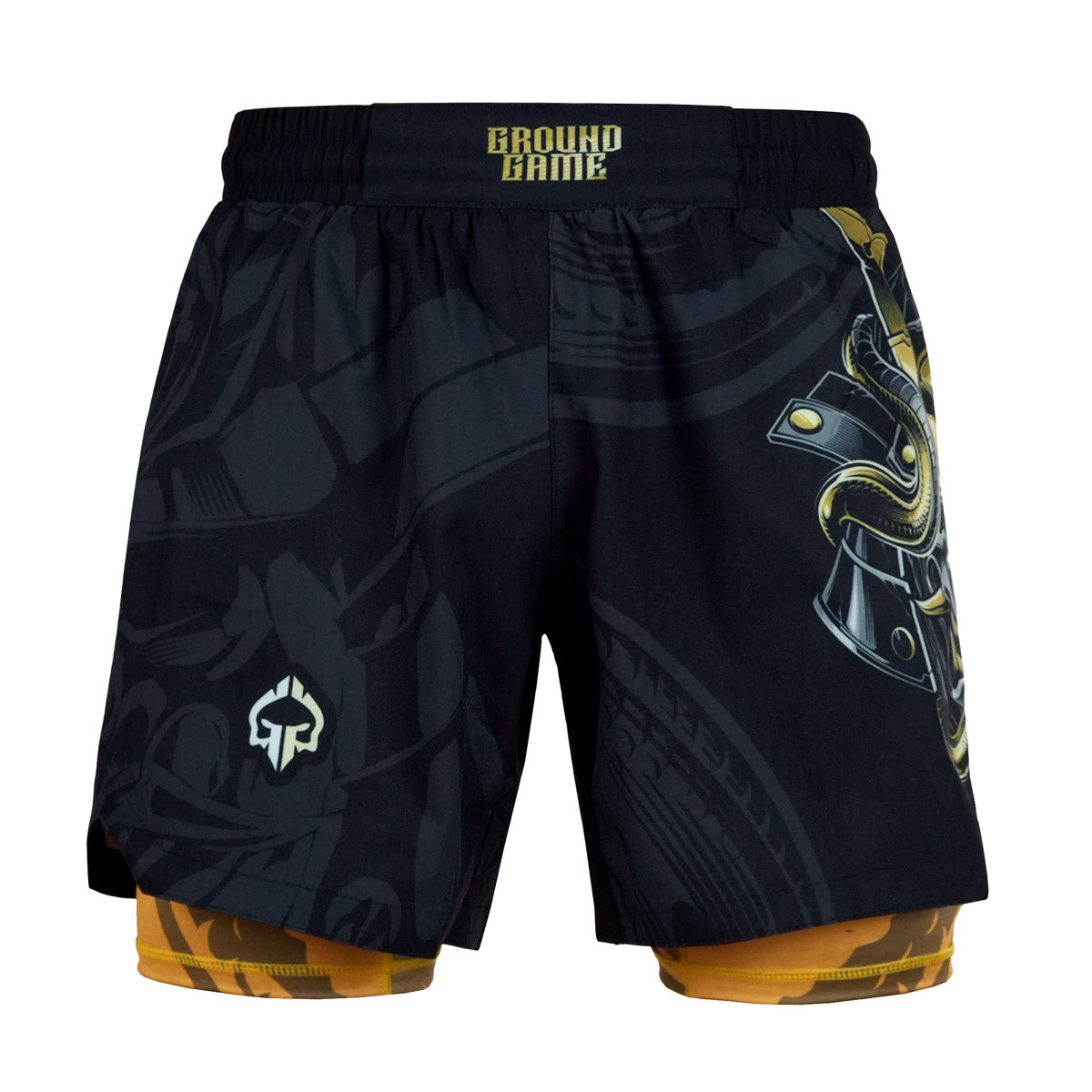 2-in-1-Trainingsshorts Oni Samurai