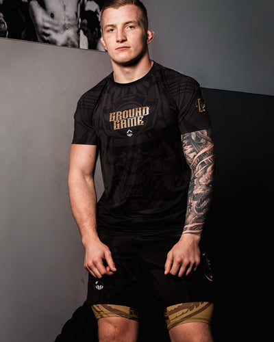 2-in-1-Trainingsshorts Oni Samurai