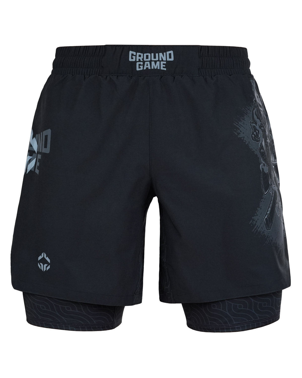2-in-1-Trainingsshorts Samurai Shadow
