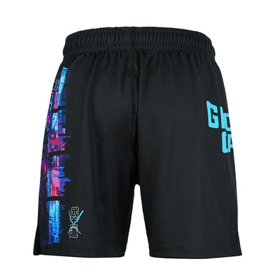 Kinder-Trainingsshorts Cyber Samurai
