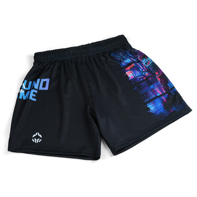 Kinder-Trainingsshorts Cyber Samurai