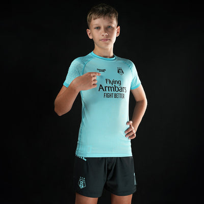 Kinder-Trainingsshorts FC Armbar (Mint)