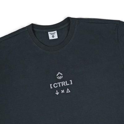 Oversize-T-Shirt Absolute Control (Schwarz)
