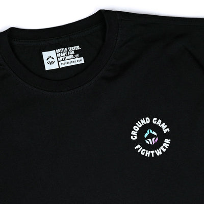 Cheeky Monkey Oversize-T-Shirt (Schwarz)