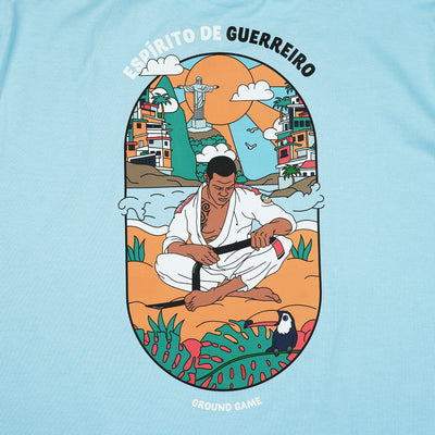 Oversize-T-Shirt Favela (Blau)