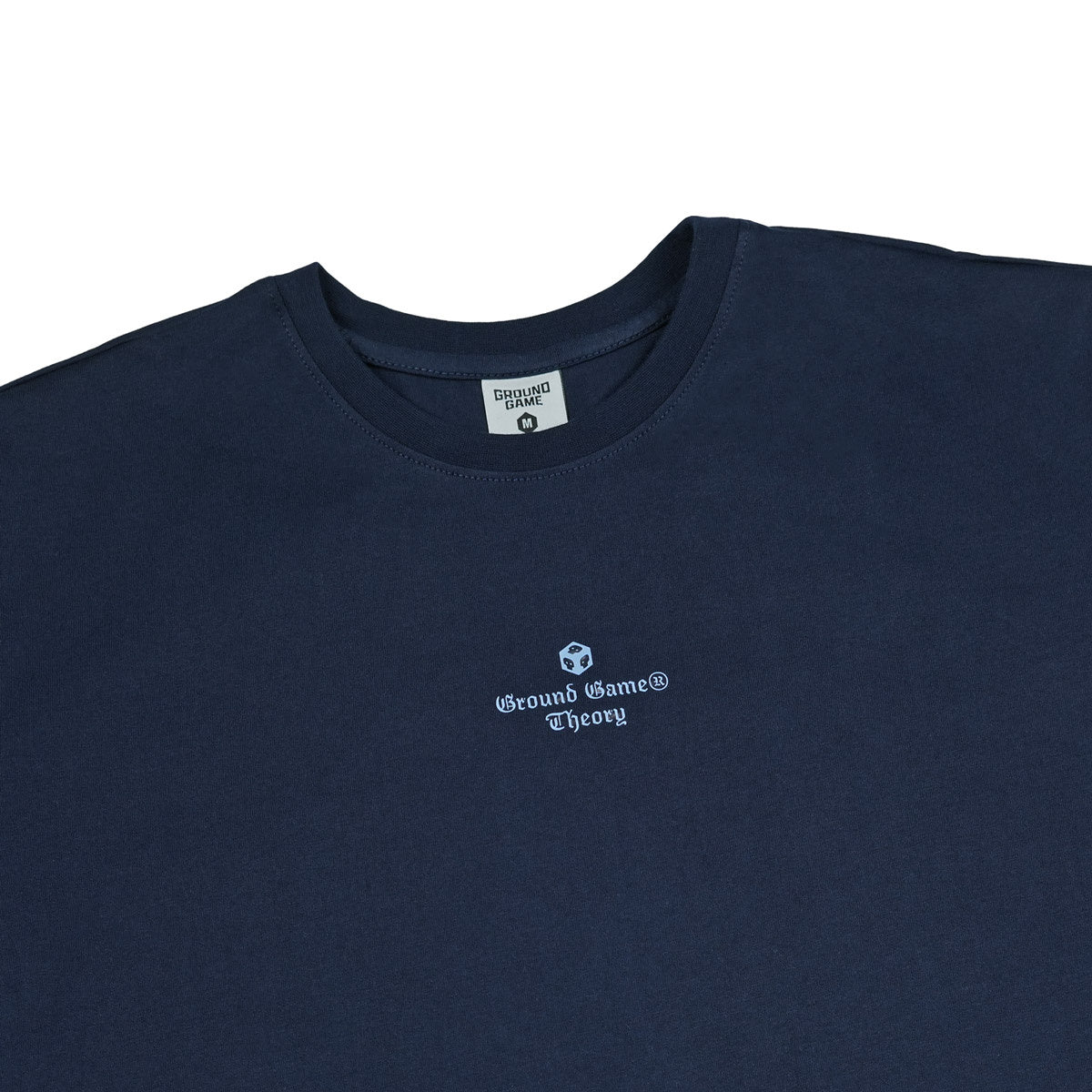 Oversize-T-Shirt Game Theory (Marineblau)