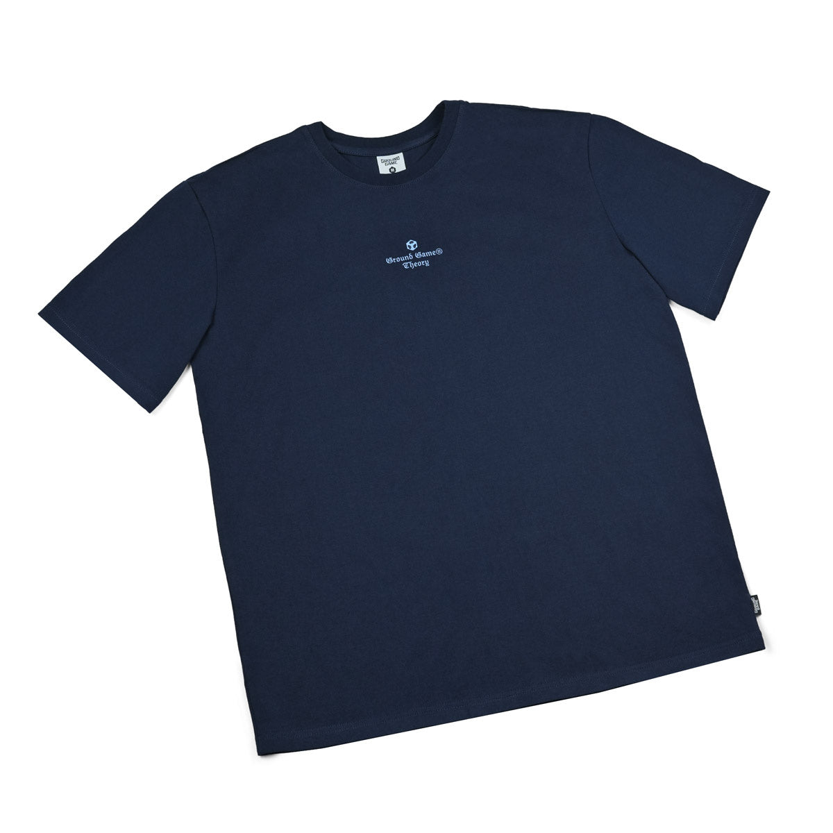 Oversize-T-Shirt Game Theory (Marineblau)