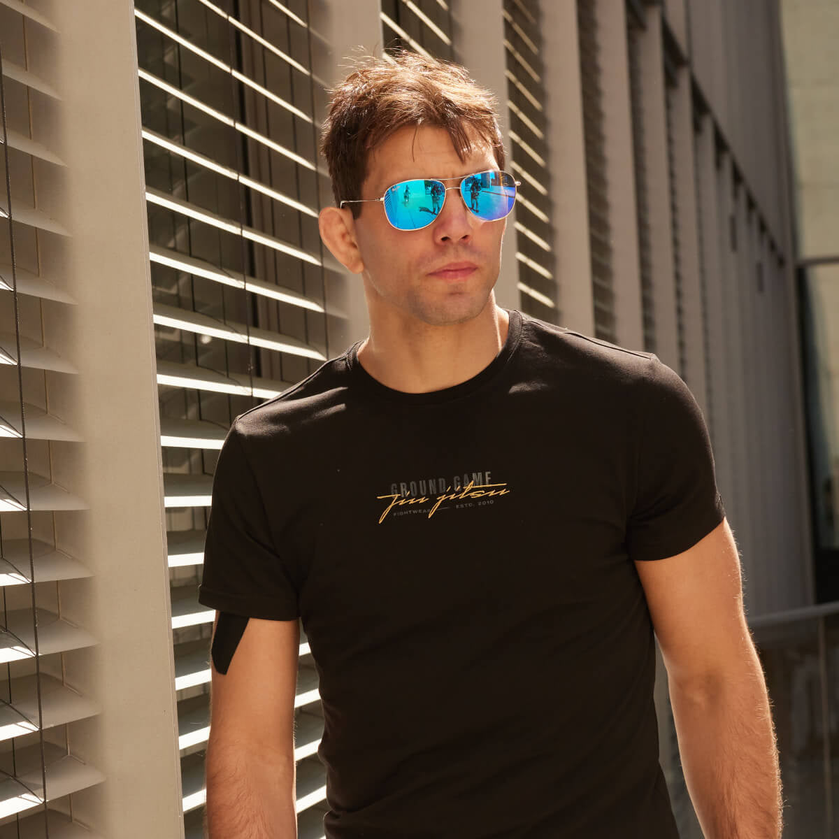 T-Shirt Glitz (Schwarz)