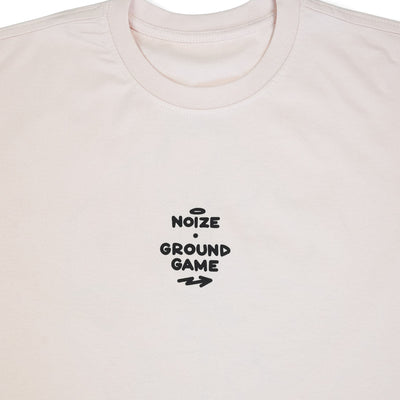 Oversize-T-Shirt Jiu-Jitsu is Calling x Noize (Beige)
