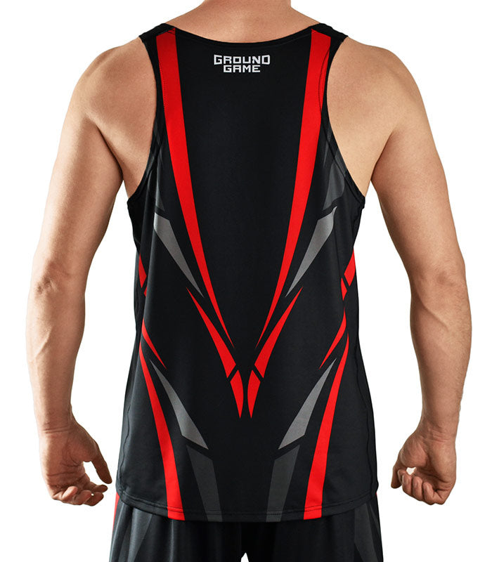 Boxer-Tanktop Knockout Game (schwarz)