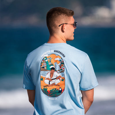 Oversize-T-Shirt Favela (Blau)