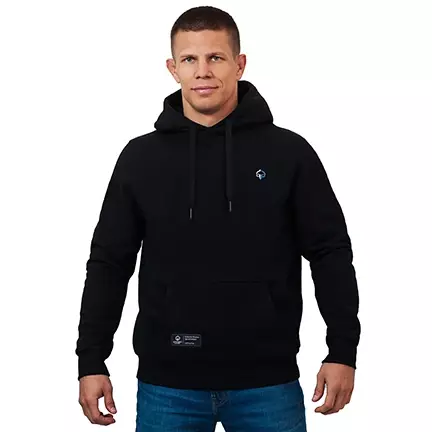 Kapuzenpullover Minimal (Schwarz)