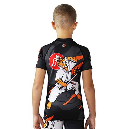 Kinder Rashguard Tora Kurzarm