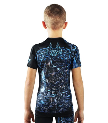 Kinder Rashguard Viking Kids Kurzarm