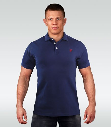 Poloshirt Minimal (Marineblau)