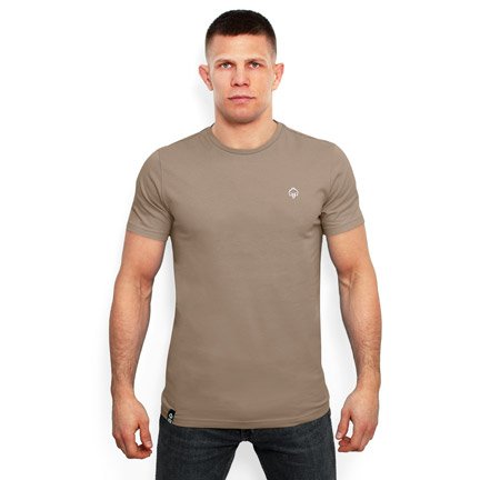 T-Shirt für Herren Minimal 2.0 (Dunkelbeige)