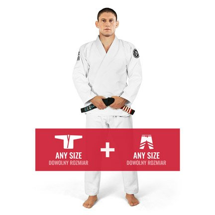 BJJ GI Breaker (Weiss) - mix and match