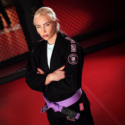 Kimono/Gi Damen für BJJ Asami (Schwarz)