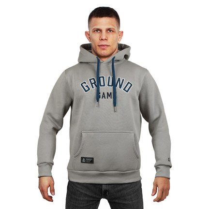 Kapuzensweatshirt Uni (Grau)