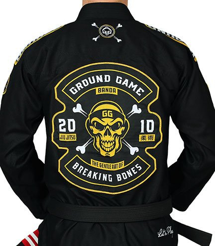 BJJ GI Biker (Schwarz)