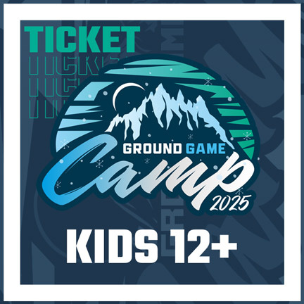 Ground Game Camp 2025 (Accompanying non-training person - child aged 12 and over)