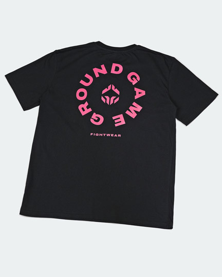 T-Shirt Round 1 Oversize (Schwarz)