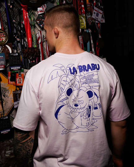 T-Shirt La Brabu Oversize (Rosa)