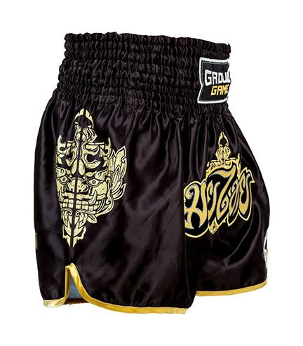 Muay Thai Kurze Hose Gold