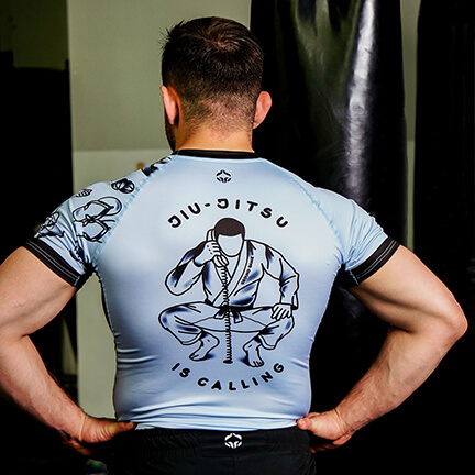 Rashguard Jiu-Jitsu is Calling x Noize Kurzarm