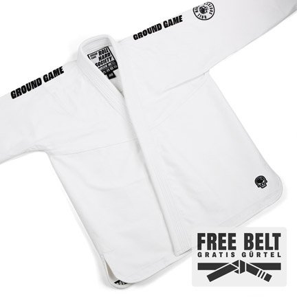 BJJ GI Gamer 2.0 (Weiß) + Gratis Gürtel