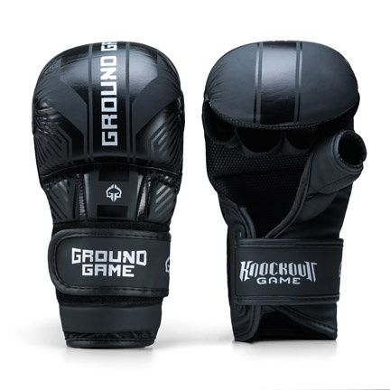 PRO MMA Handschuhe Sparring Stripe Black 2.0