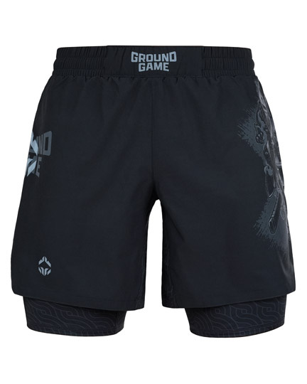 2-in-1 Trainingsshorts Samurai Shadow