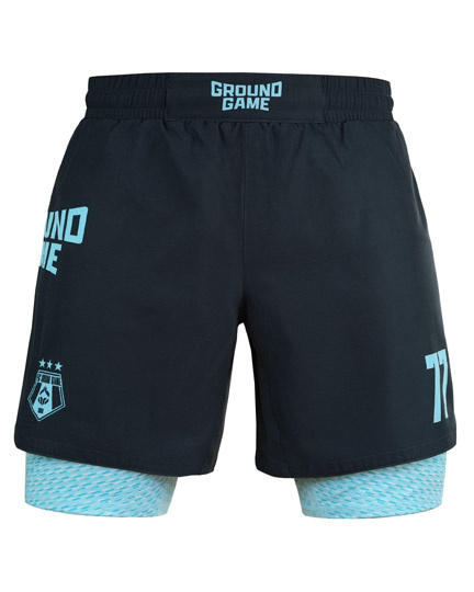 2-in-1 Trainingsshorts FC Armbar (Mintgrün)
