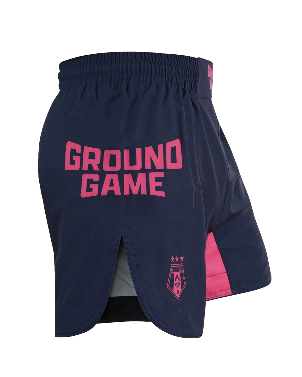 Light MMA-Shorts Kampfshorts FC Armbar (Marineblau)