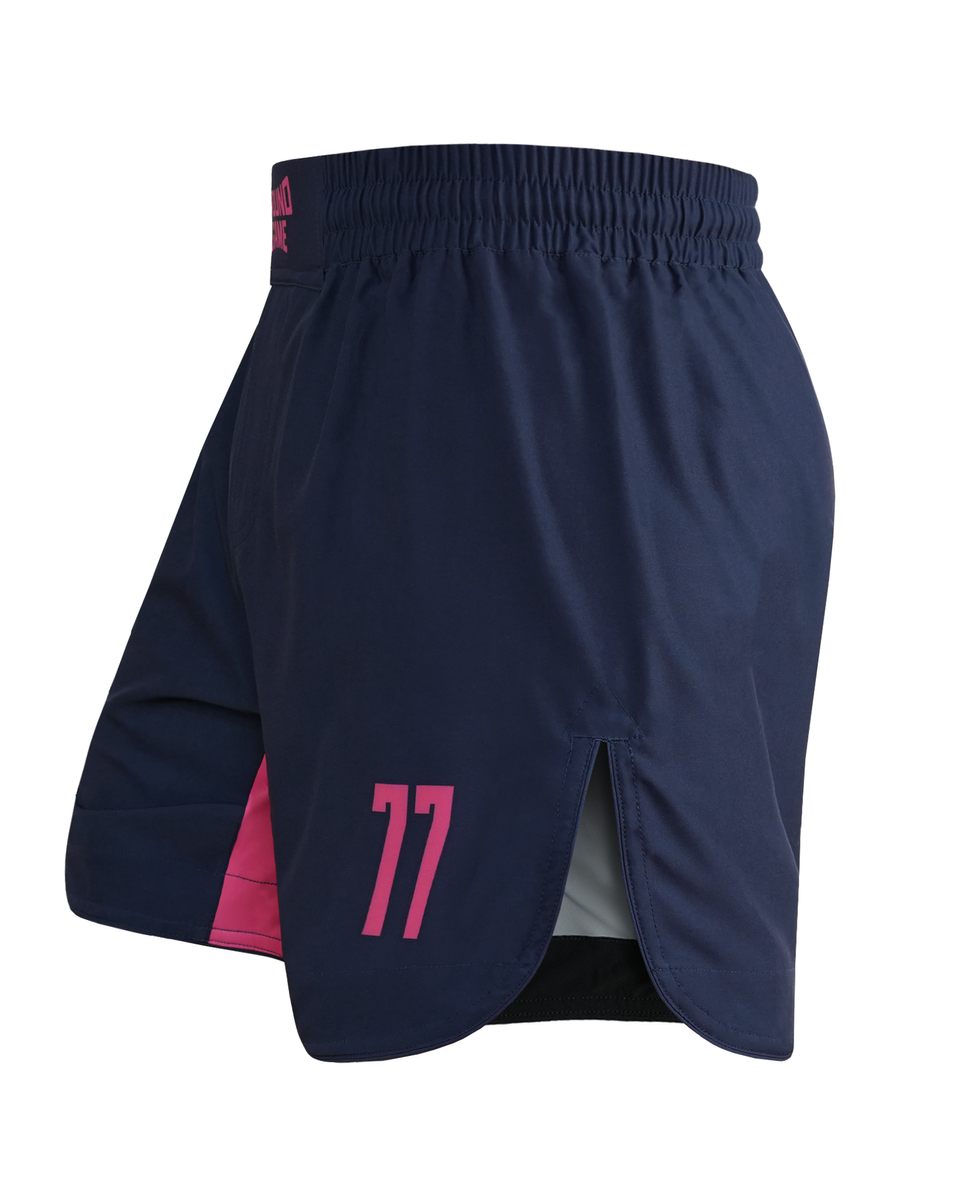 Light MMA-Shorts Kampfshorts FC Armbar (Marineblau)