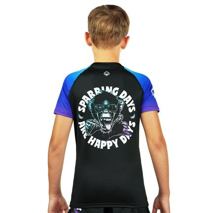 Kinder Rashguard Cheeky Monkey Kurzarm