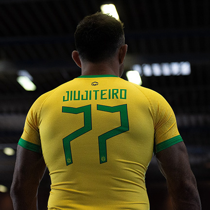 Rashguard Brazil Football Kurzarm