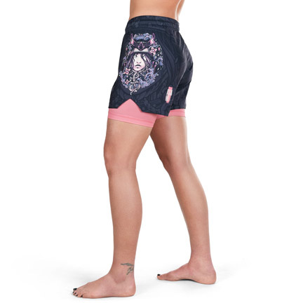 Damen 2-in-1 Trainingsshorts Asami