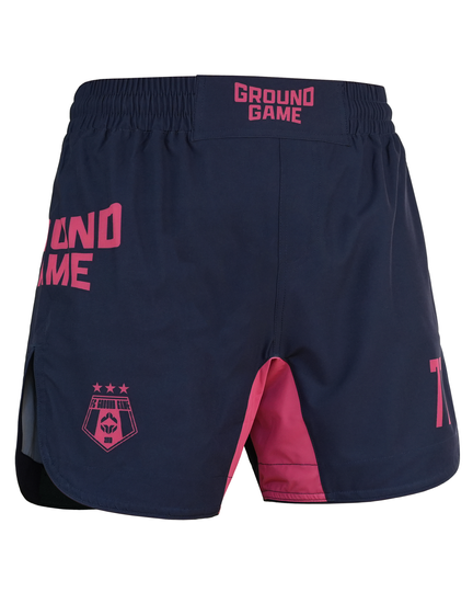 Light MMA-Shorts Kampfshorts FC Armbar (Marineblau)