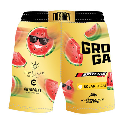 [PREORDER] Light MMA Shorts Muslim Tulshaev (Gold)