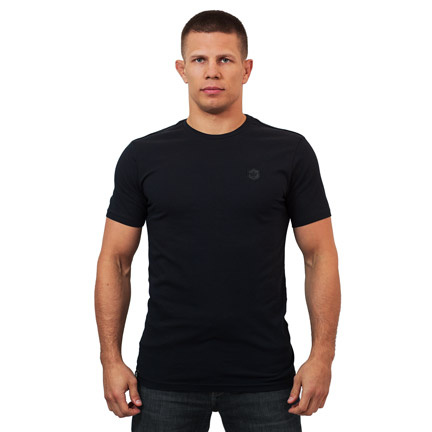 T-Shirt für Herren Label (Schwarz)